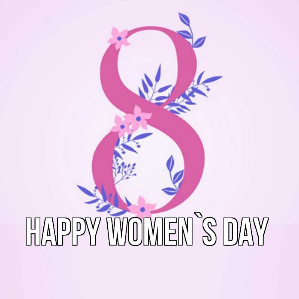Greetings card с именем, выберите-имя happy women`s day международный женский день Greetings with text for free download 